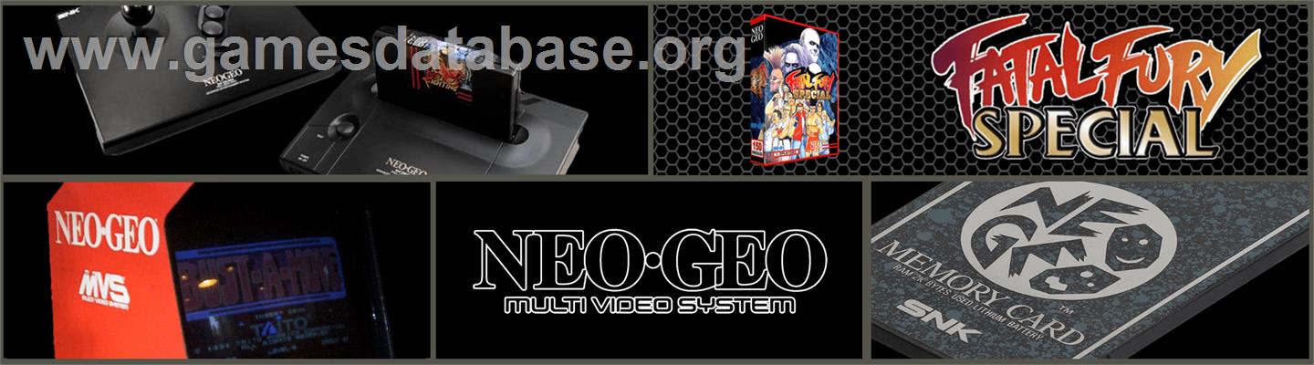 Fatal Fury Special - SNK Neo-Geo MVS - Artwork - Marquee