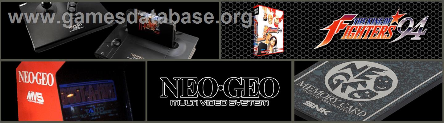 King Of Fighters '94, The - SNK Neo-Geo MVS - Artwork - Marquee