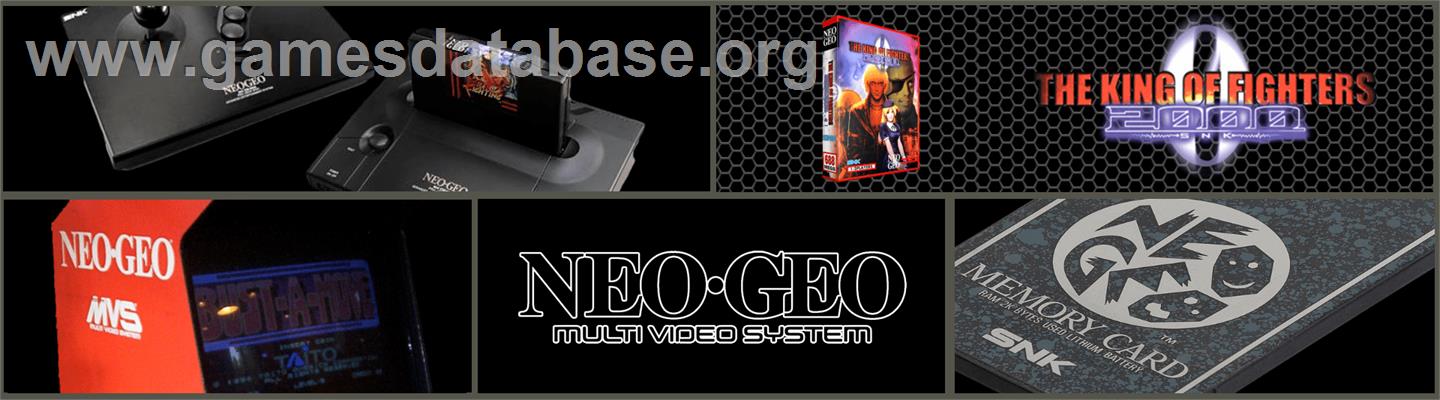 King Of Fighters 2000, The - SNK Neo-Geo MVS - Artwork - Marquee