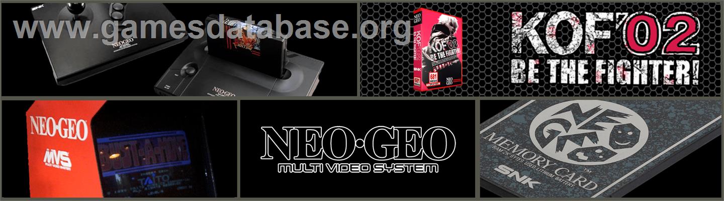 King Of Fighters 2002, The - SNK Neo-Geo MVS - Artwork - Marquee