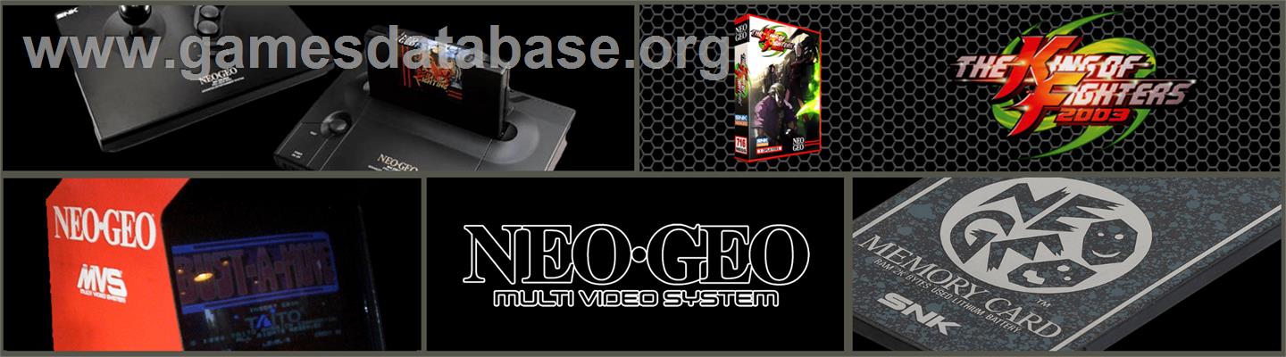 King Of Fighters 2003, The - SNK Neo-Geo MVS - Artwork - Marquee