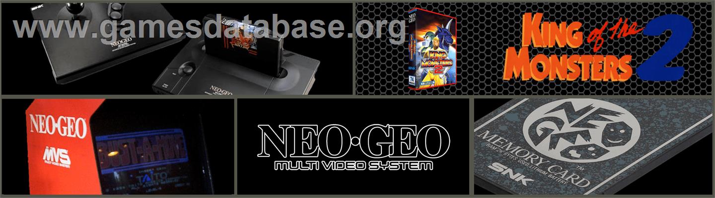 King Of The Monsters 2 - The Next Thing - SNK Neo-Geo MVS - Artwork - Marquee