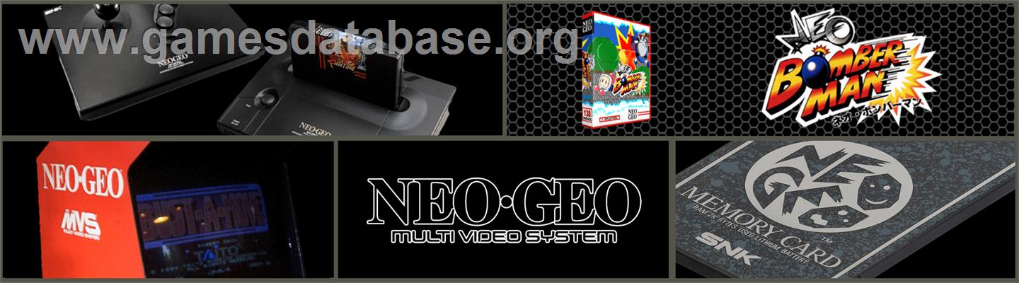 Neo Bomberman - SNK Neo-Geo MVS - Artwork - Marquee