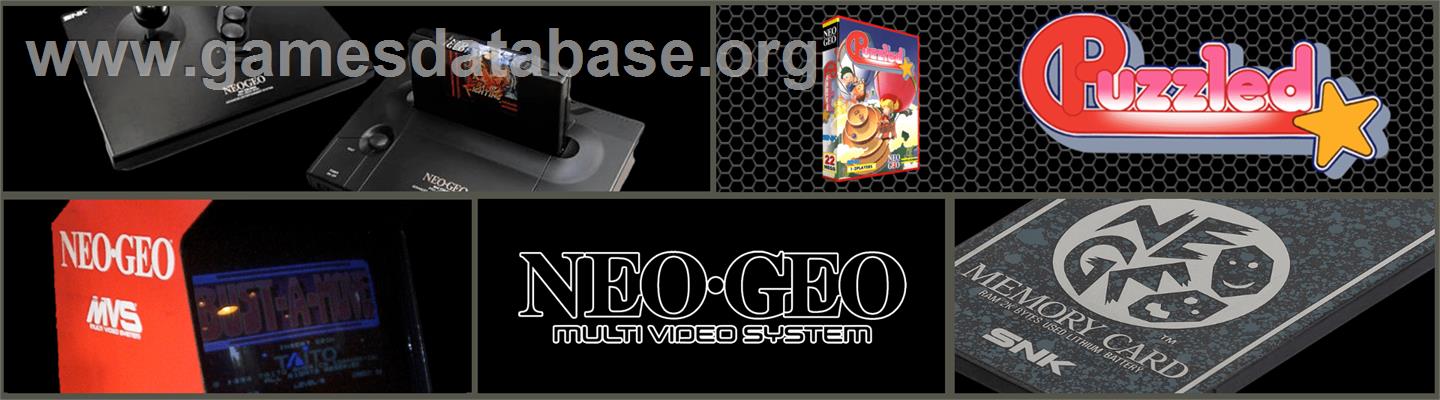 Puzzled - SNK Neo-Geo MVS - Artwork - Marquee