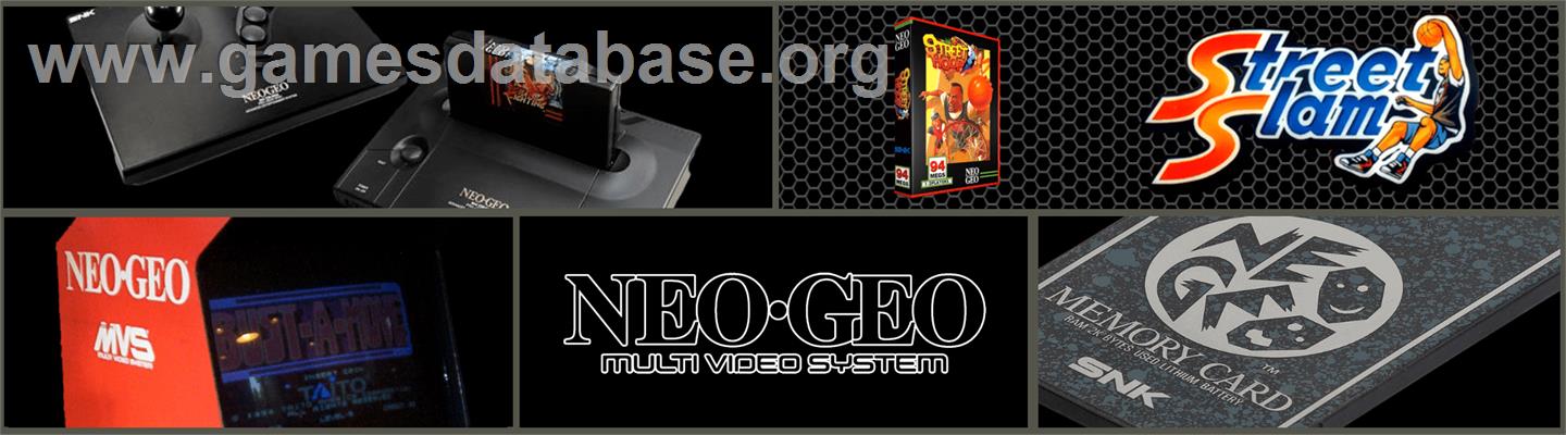 Street Hoop - SNK Neo-Geo MVS - Artwork - Marquee