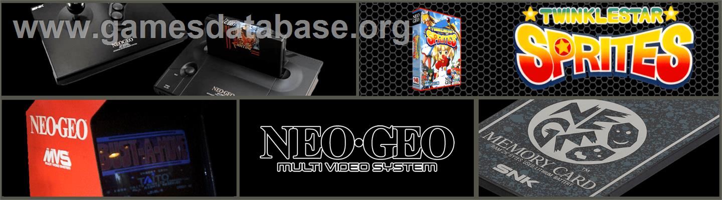 Twinkle Star Sprites - SNK Neo-Geo MVS - Artwork - Marquee