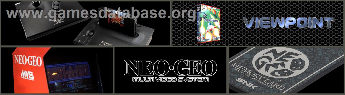 Viewpoint - SNK Neo-Geo MVS - Artwork - Marquee