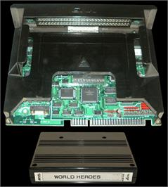Printed Circuit Board for World Heroes.