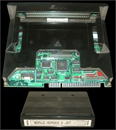Printed Circuit Board for World Heroes 2 Jet.