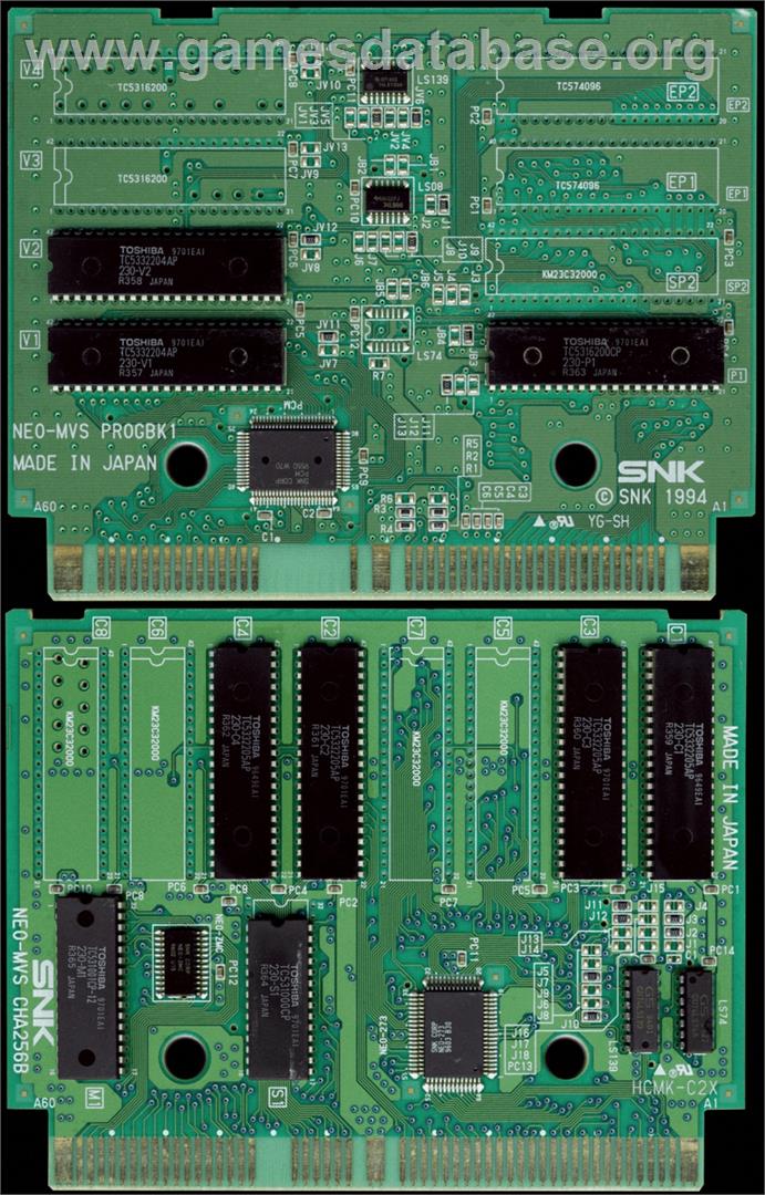 Breakers - SNK Neo-Geo MVS - Artwork - PCB