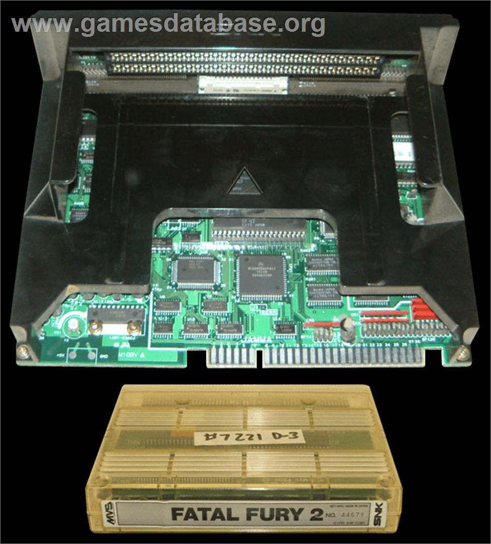 Fatal Fury 2 - SNK Neo-Geo MVS - Artwork - PCB
