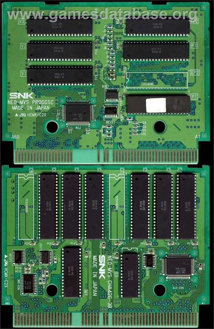 Fatal Fury Special - SNK Neo-Geo MVS - Artwork - PCB