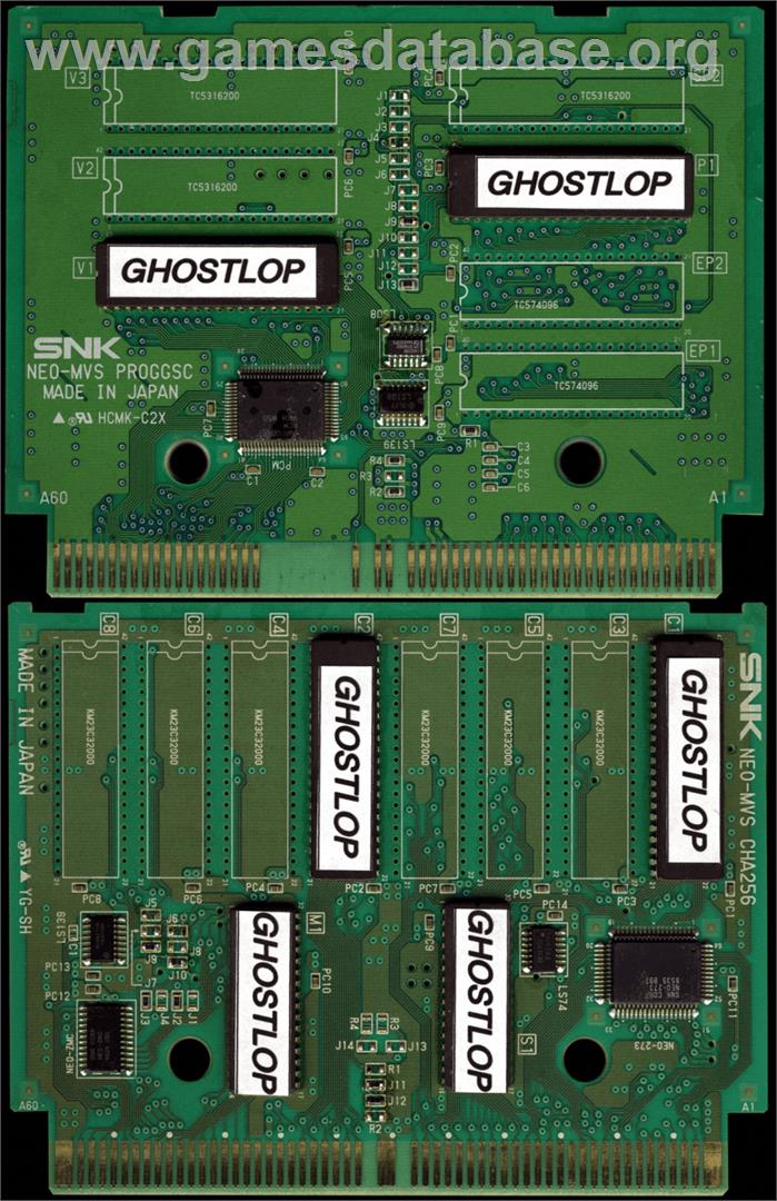 Ghostlop - SNK Neo-Geo MVS - Artwork - PCB