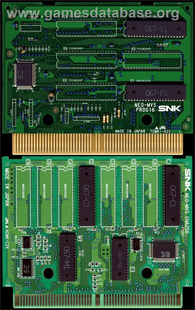 Gururin - SNK Neo-Geo MVS - Artwork - PCB