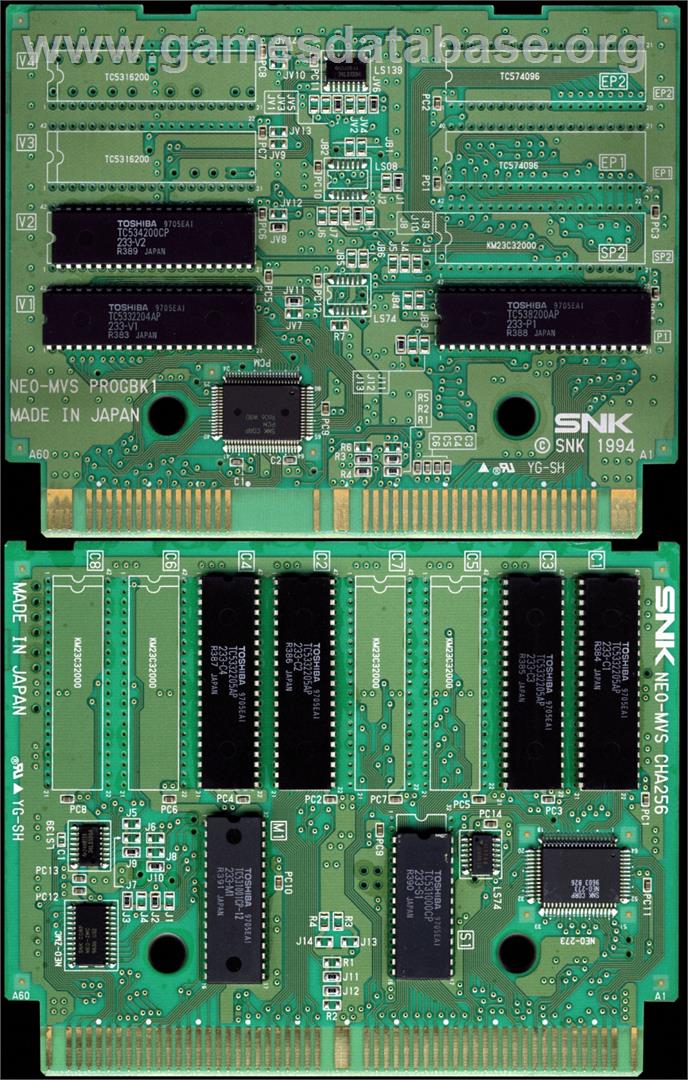 Magical Drop 3 - SNK Neo-Geo MVS - Artwork - PCB