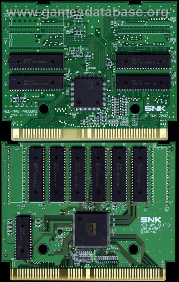 Metal Slug 4 - SNK Neo-Geo MVS - Artwork - PCB