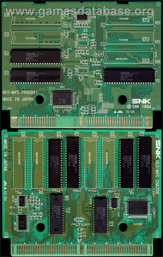 Neo Bomberman - SNK Neo-Geo MVS - Artwork - PCB