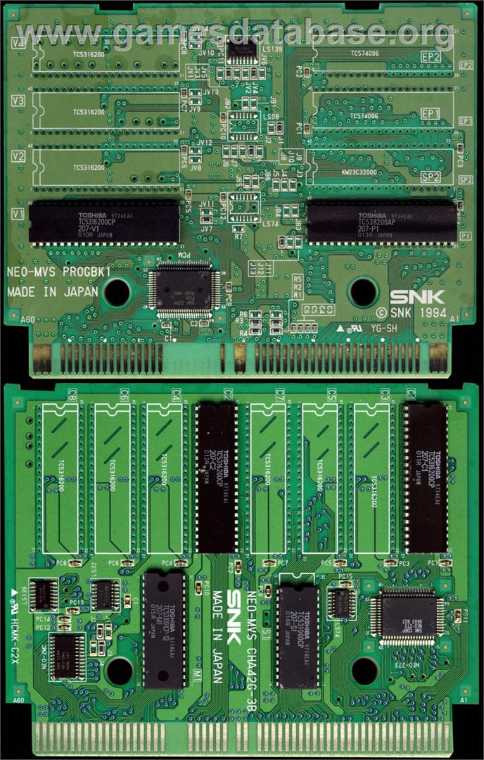 Neo Mr. Do! - SNK Neo-Geo MVS - Artwork - PCB