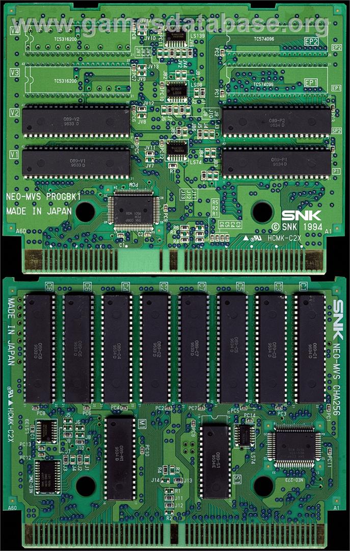 Pulstar - SNK Neo-Geo MVS - Artwork - PCB