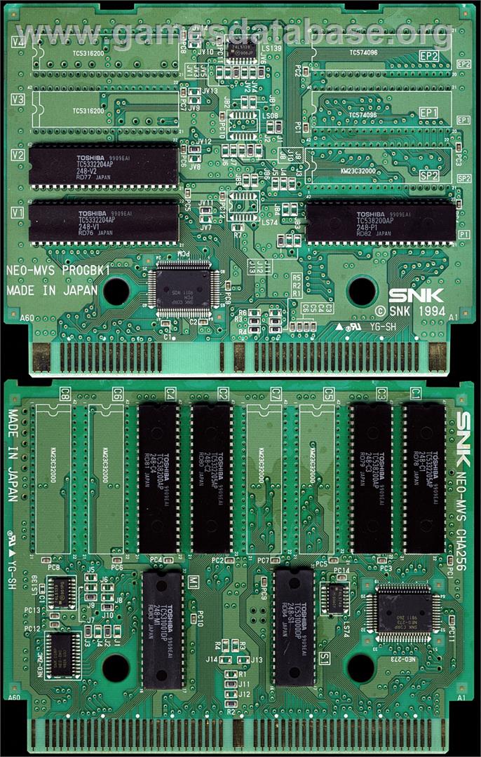 Puzzle Bobble 2 - SNK Neo-Geo MVS - Artwork - PCB