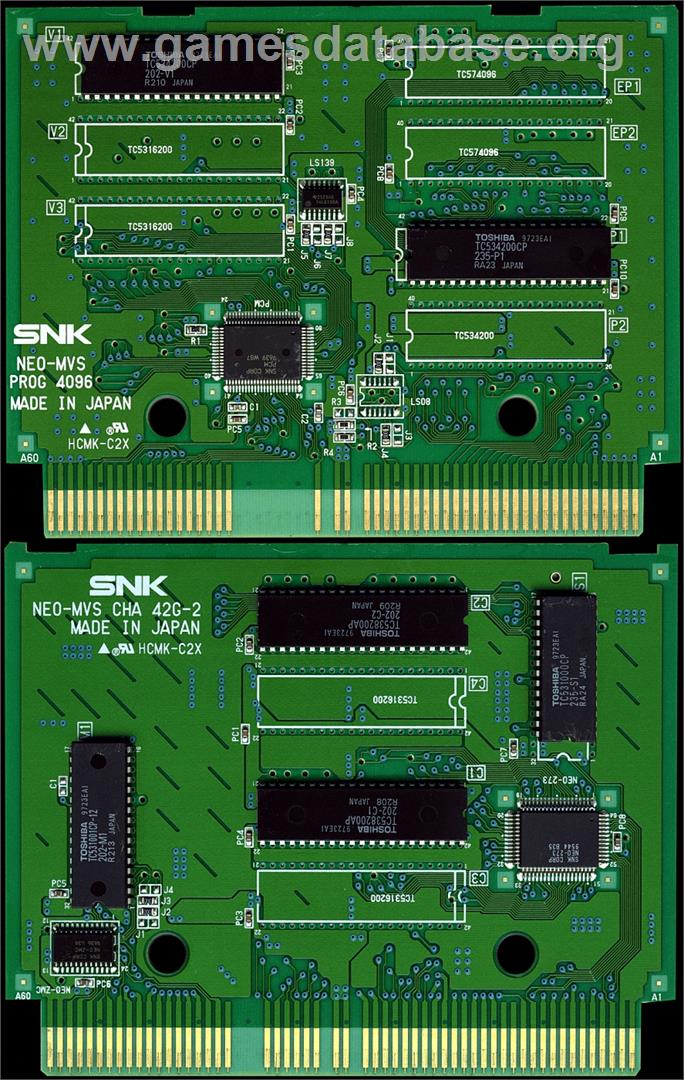 Puzzle De Pon! R! - SNK Neo-Geo MVS - Artwork - PCB