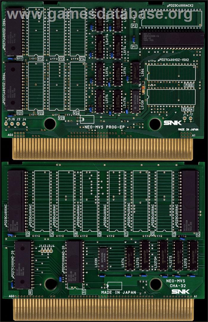 Puzzled - SNK Neo-Geo MVS - Artwork - PCB