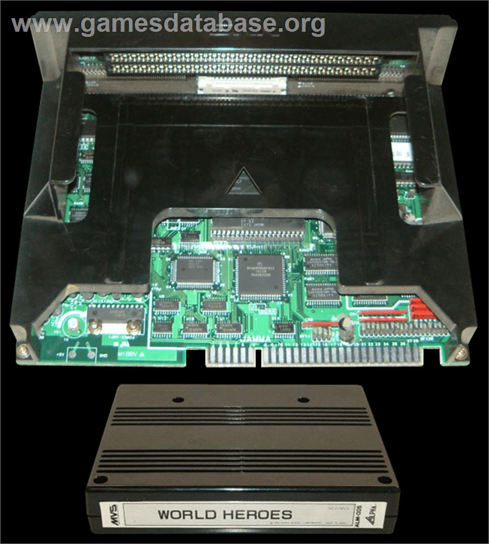World Heroes - SNK Neo-Geo MVS - Artwork - PCB