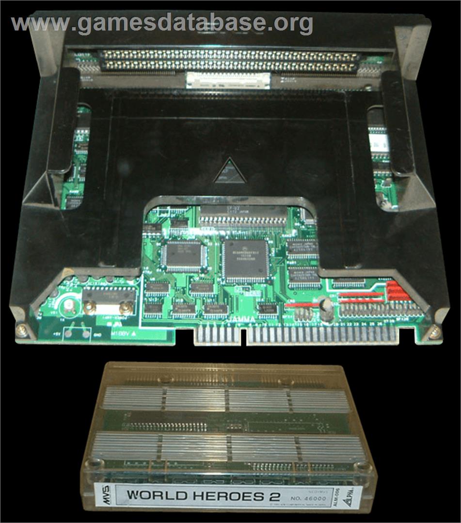 World Heroes 2 - SNK Neo-Geo MVS - Artwork - PCB