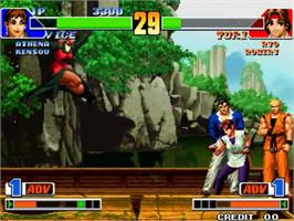 In game image of King Of Fighters '98 - The Slugfest / King Of Fighters '98 - Dream Match Never Ends, The on the SNK Neo-Geo MVS.