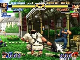 In game image of King Of Fighters '99 - Millennium Battle, The on the SNK Neo-Geo MVS.