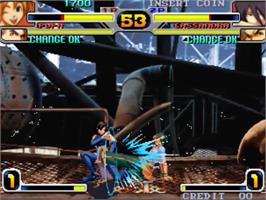 In game image of Rage Of The Dragons on the SNK Neo-Geo MVS.
