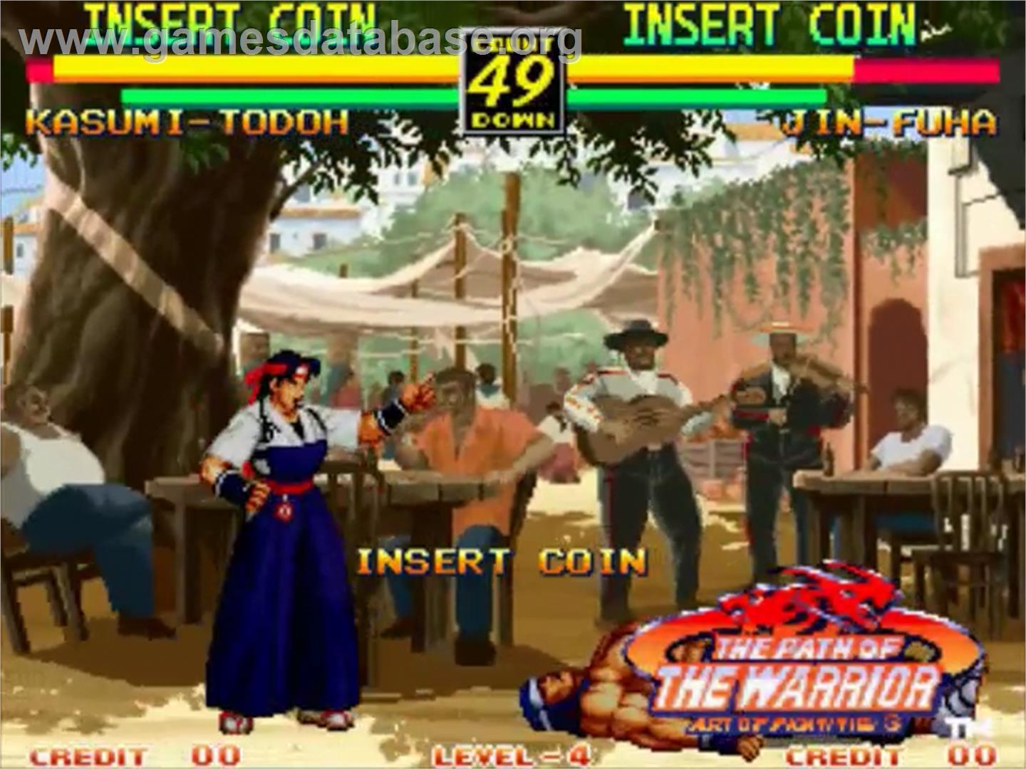 Art of Fighting 3 - The Path of the Warrior - SNK Neo-Geo MVS - Artwork - In Game