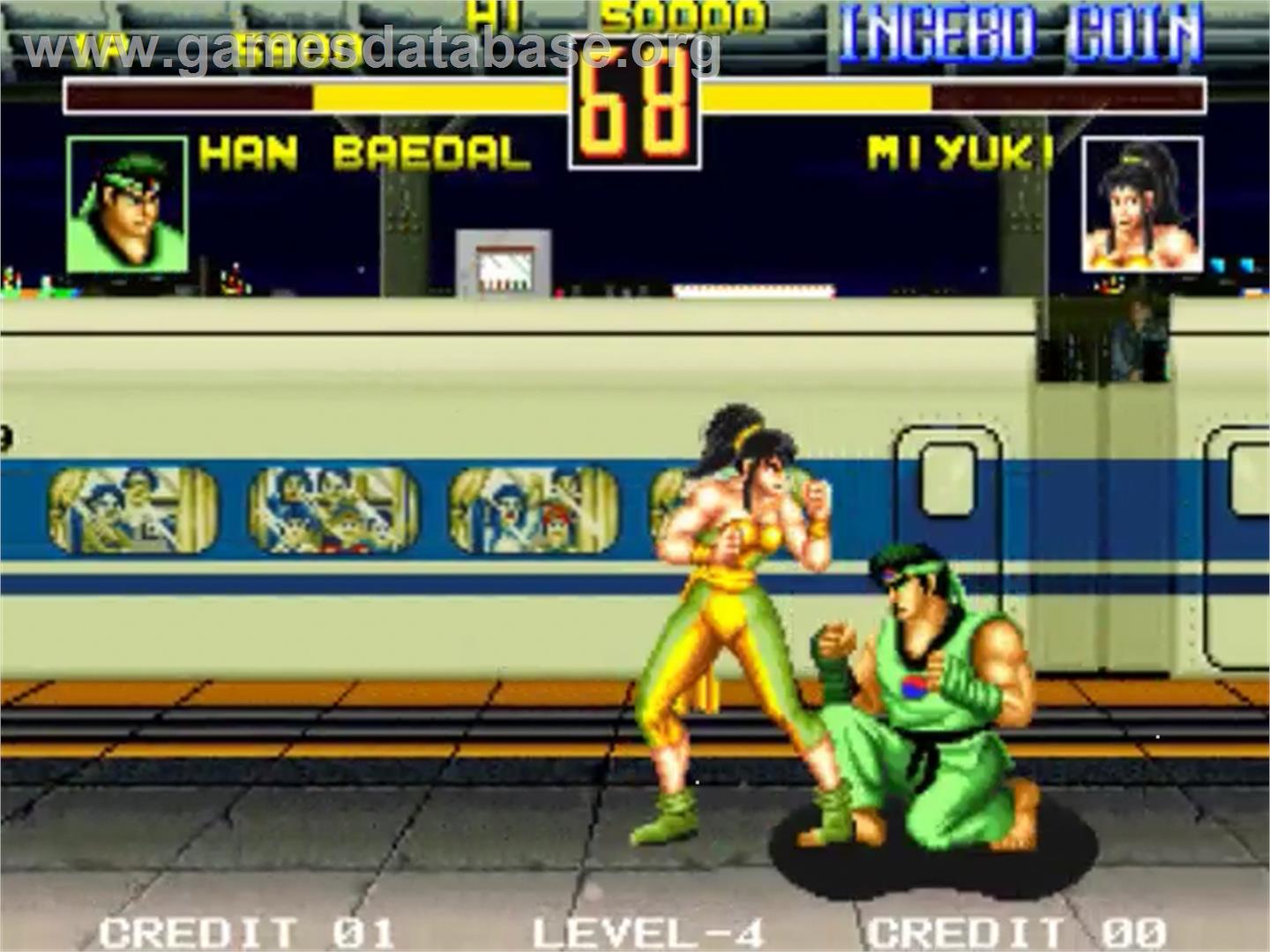 Fight Fever - SNK Neo-Geo MVS - Artwork - In Game