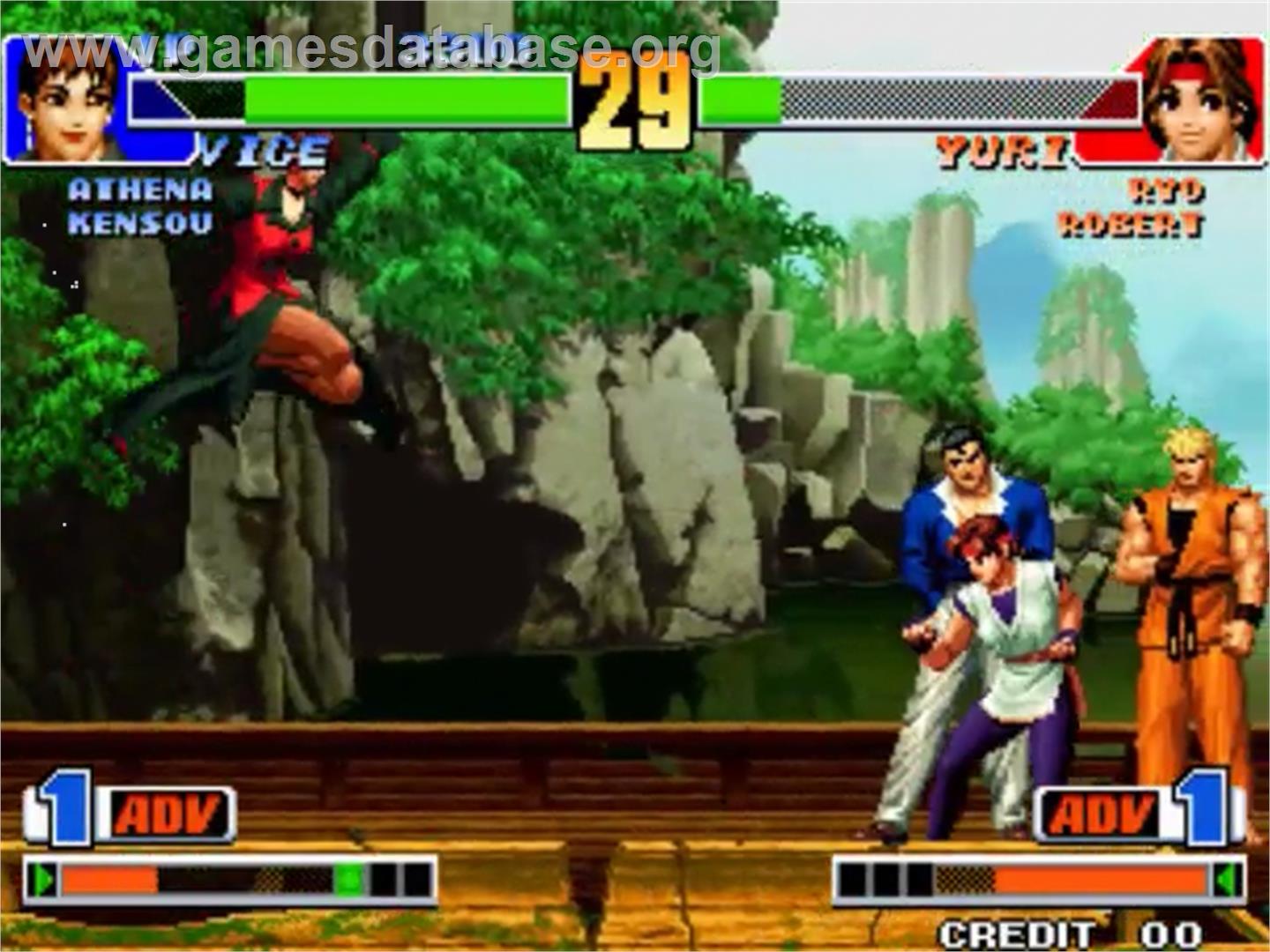 King Of Fighters '98 - The Slugfest / King Of Fighters '98 - Dream Match Never Ends, The - SNK Neo-Geo MVS - Artwork - In Game