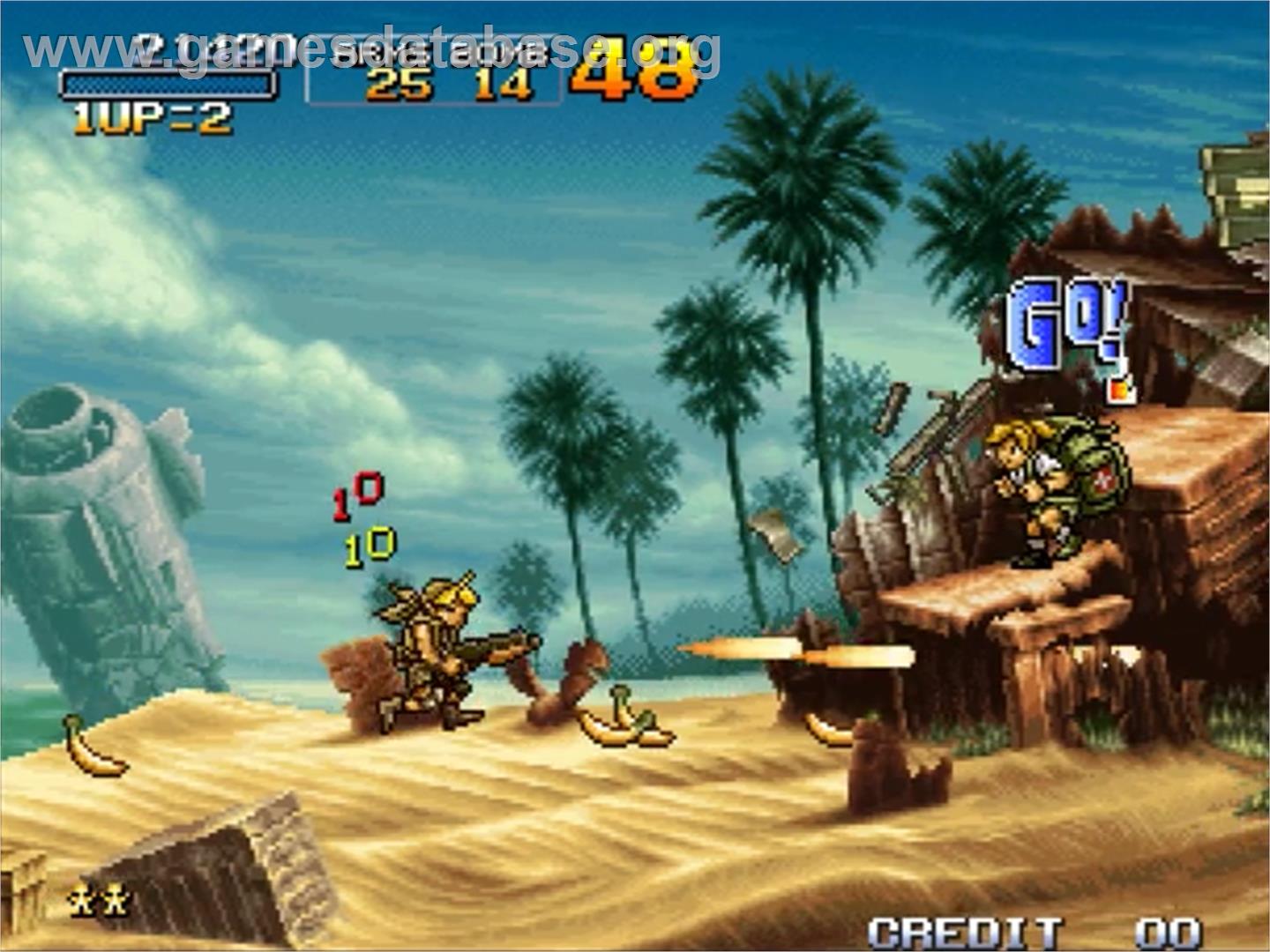 Metal Slug 3 - SNK Neo-Geo MVS - Artwork - In Game