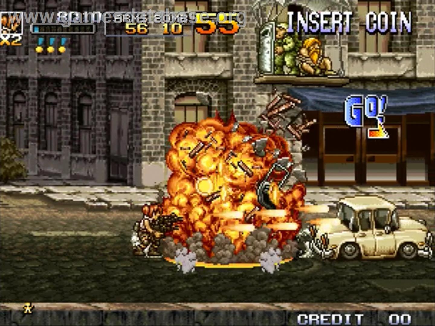 Metal Slug 4 - SNK Neo-Geo MVS - Artwork - In Game