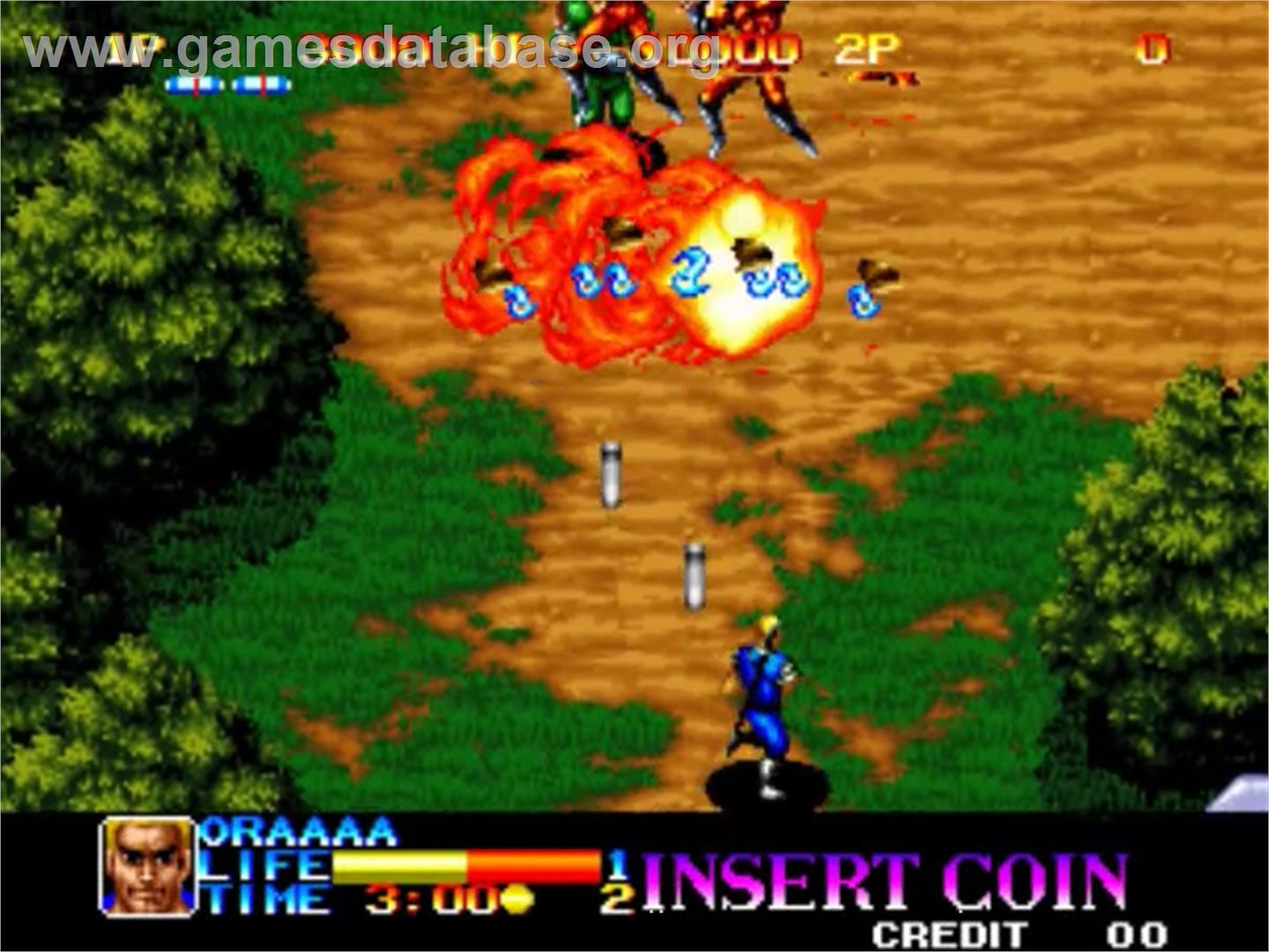 Ninja Commando - SNK Neo-Geo MVS - Artwork - In Game