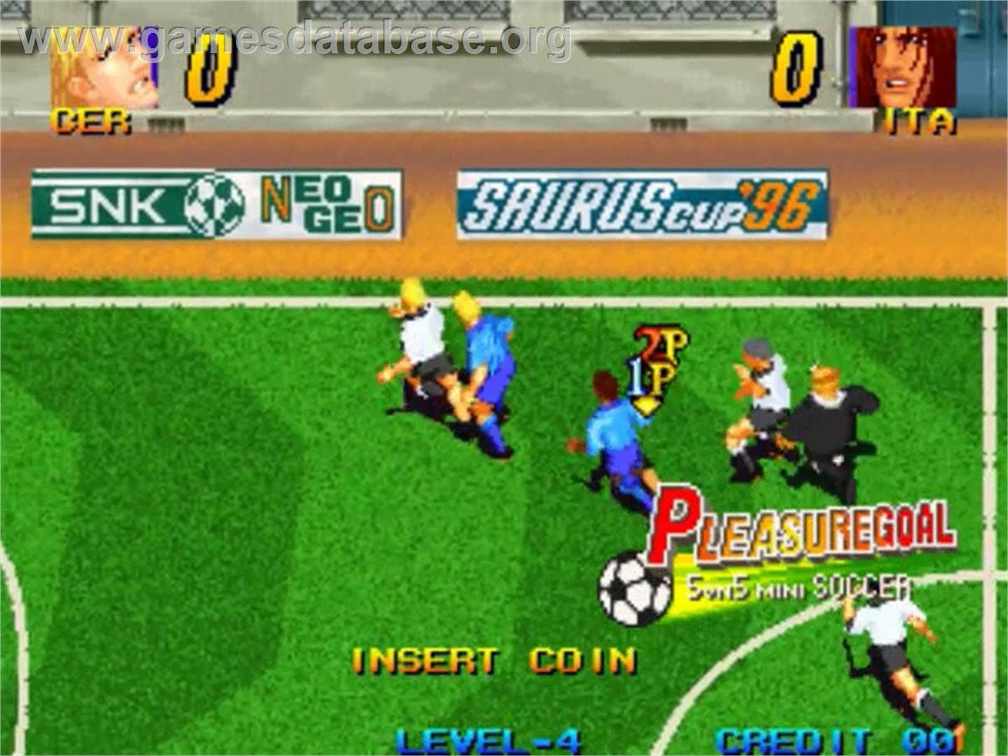 Pleasure Goal - SNK Neo-Geo MVS - Artwork - In Game