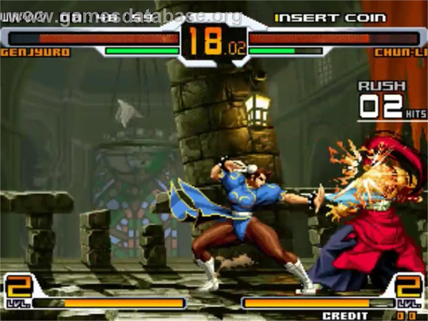 SNK vs. Capcom - SVC Chaos - SNK Neo-Geo MVS - Artwork - In Game