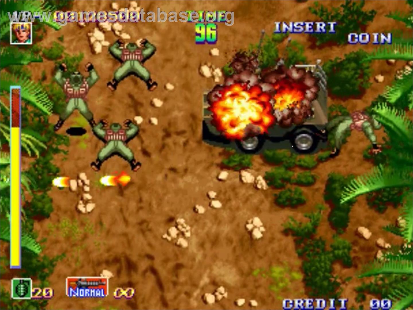 Shock Troopers - SNK Neo-Geo MVS - Artwork - In Game