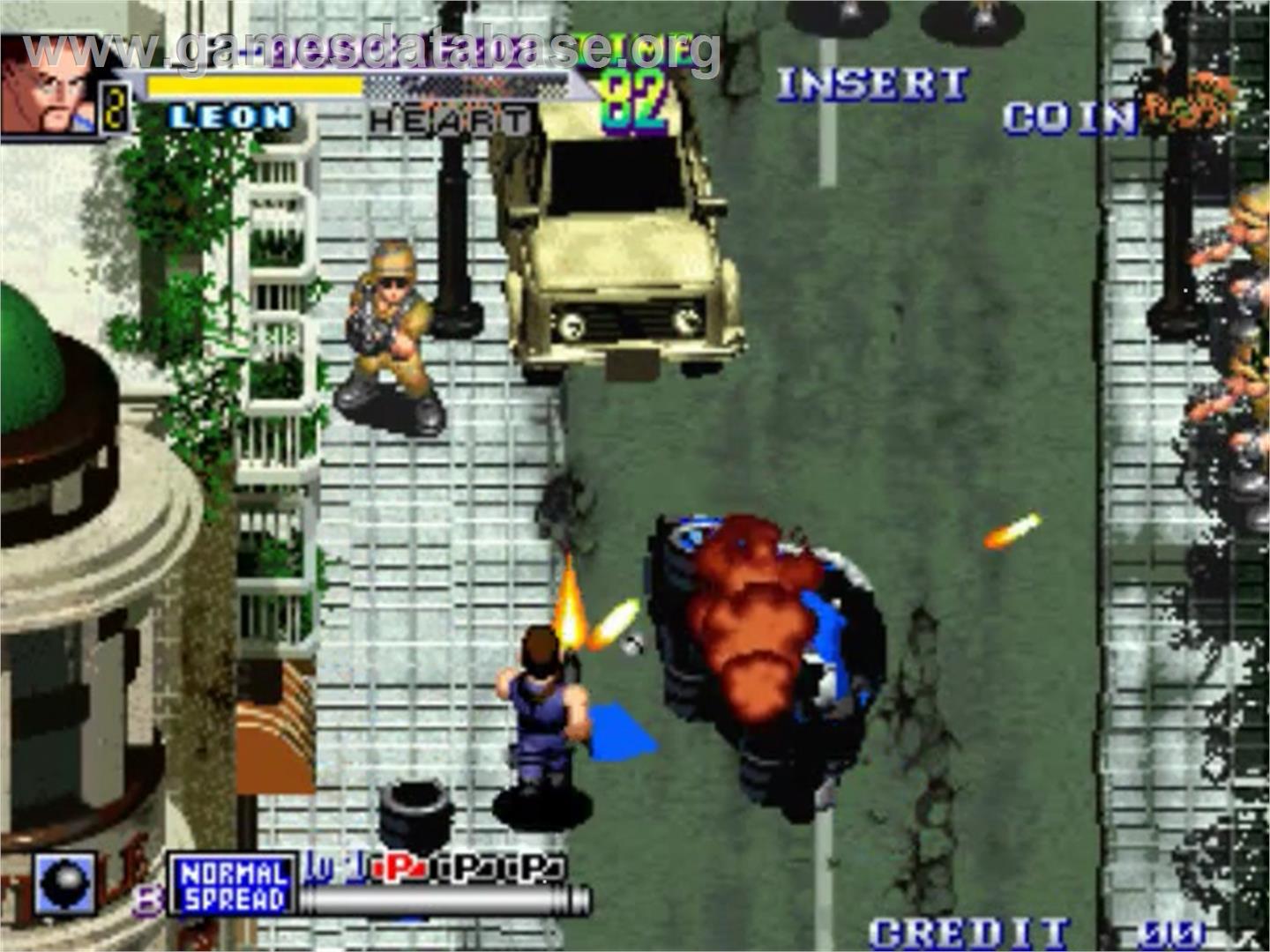 Shock Troopers - 2nd Squad - SNK Neo-Geo MVS - Artwork - In Game