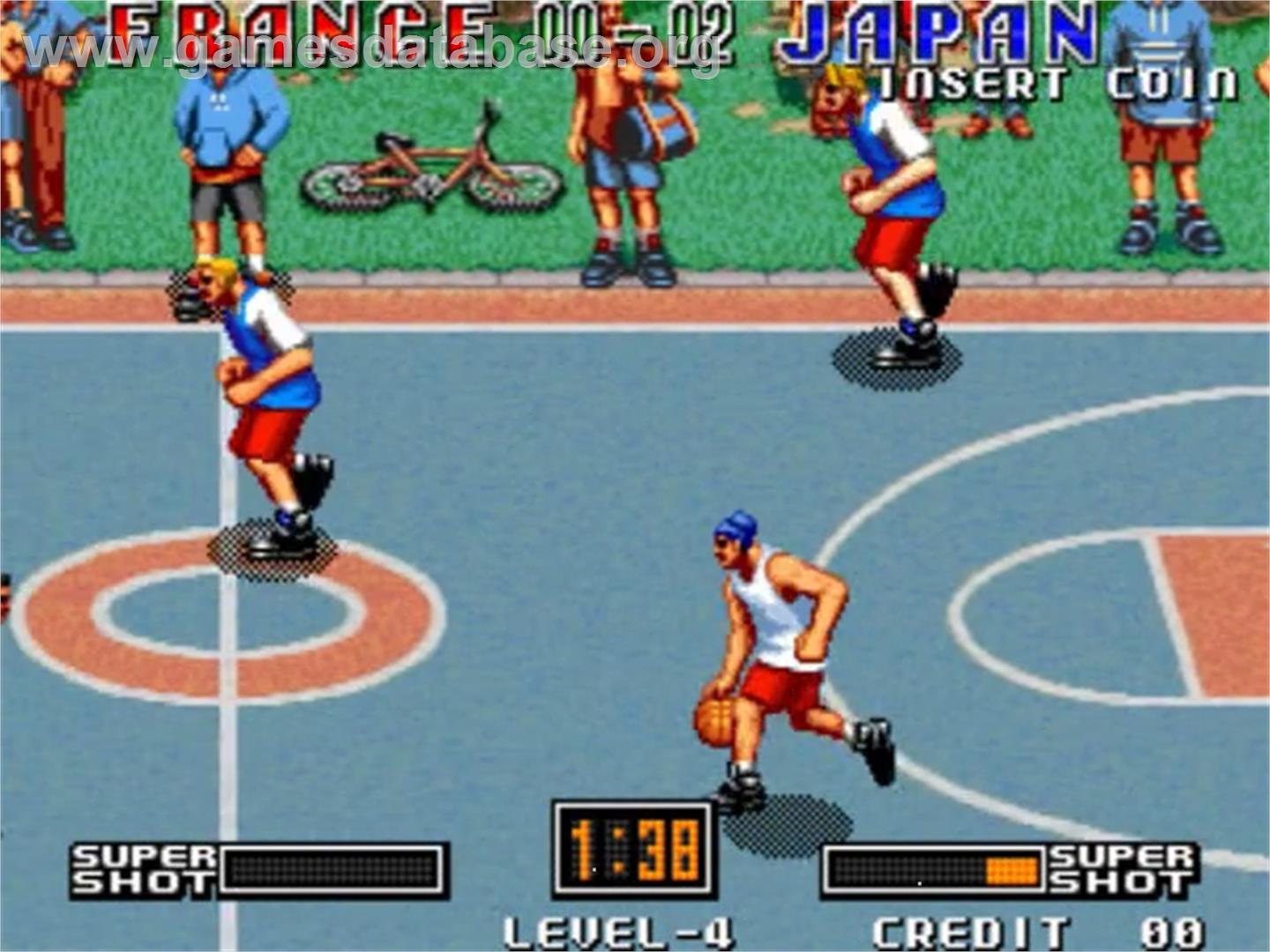 Street Hoop - SNK Neo-Geo MVS - Artwork - In Game