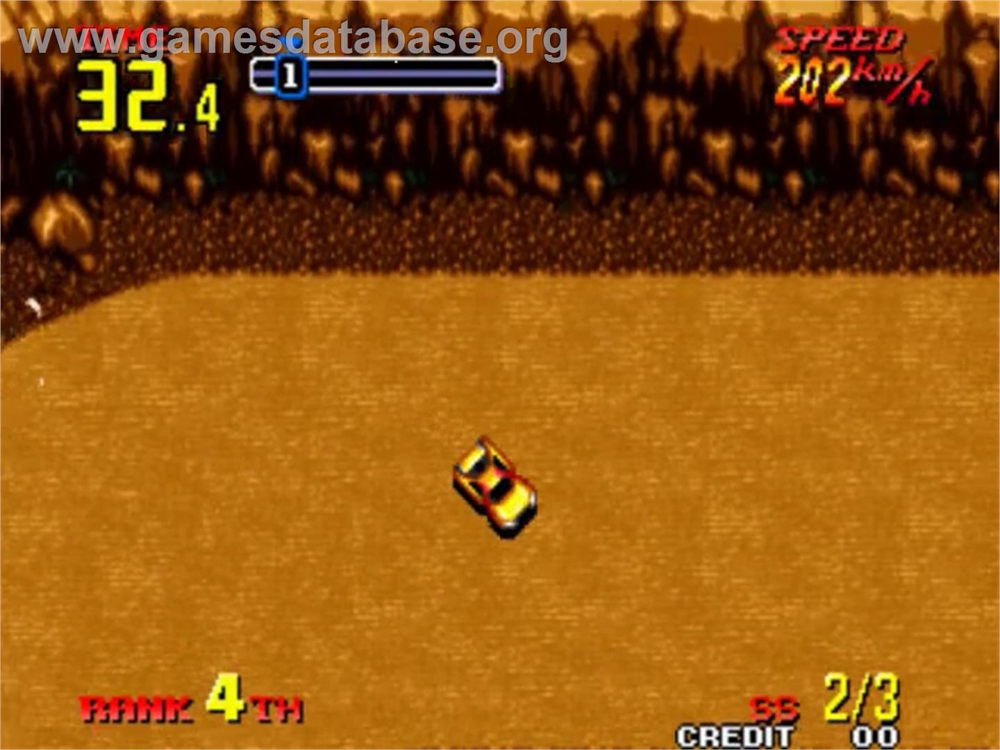Thrash Rally - SNK Neo-Geo MVS - Artwork - In Game