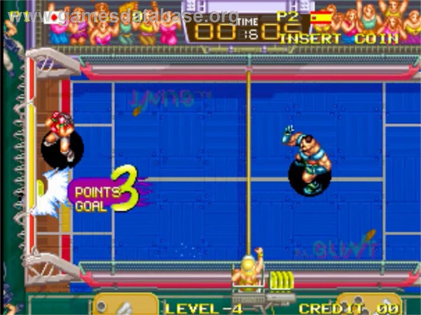 Windjammers - SNK Neo-Geo MVS - Artwork - In Game
