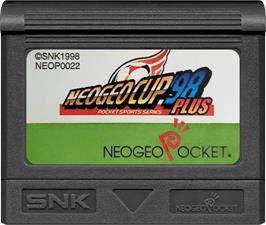 Cartridge artwork for Neo Geo Cup '98 on the SNK Neo-Geo Pocket.