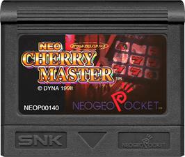 Cartridge artwork for Real Casino Series: Neo Cherry Master on the SNK Neo-Geo Pocket.