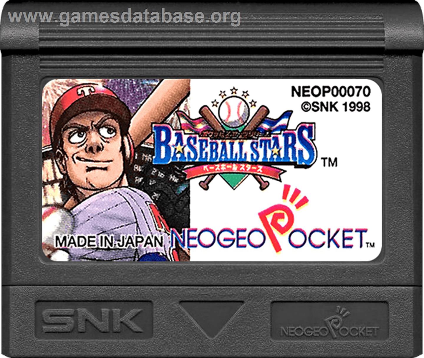 Baseball Stars - SNK Neo-Geo Pocket - Artwork - Cartridge