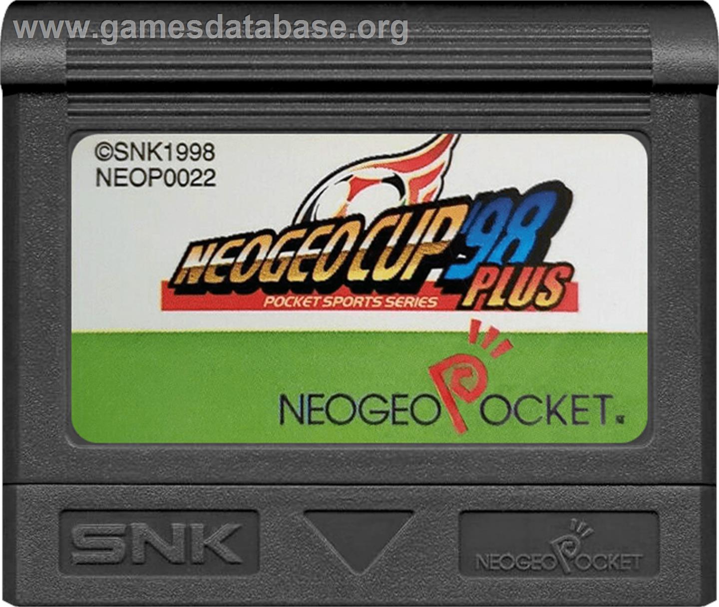 Neo-Geo Cup '98 - The Road to the Victory - SNK Neo-Geo Pocket - Artwork - Cartridge