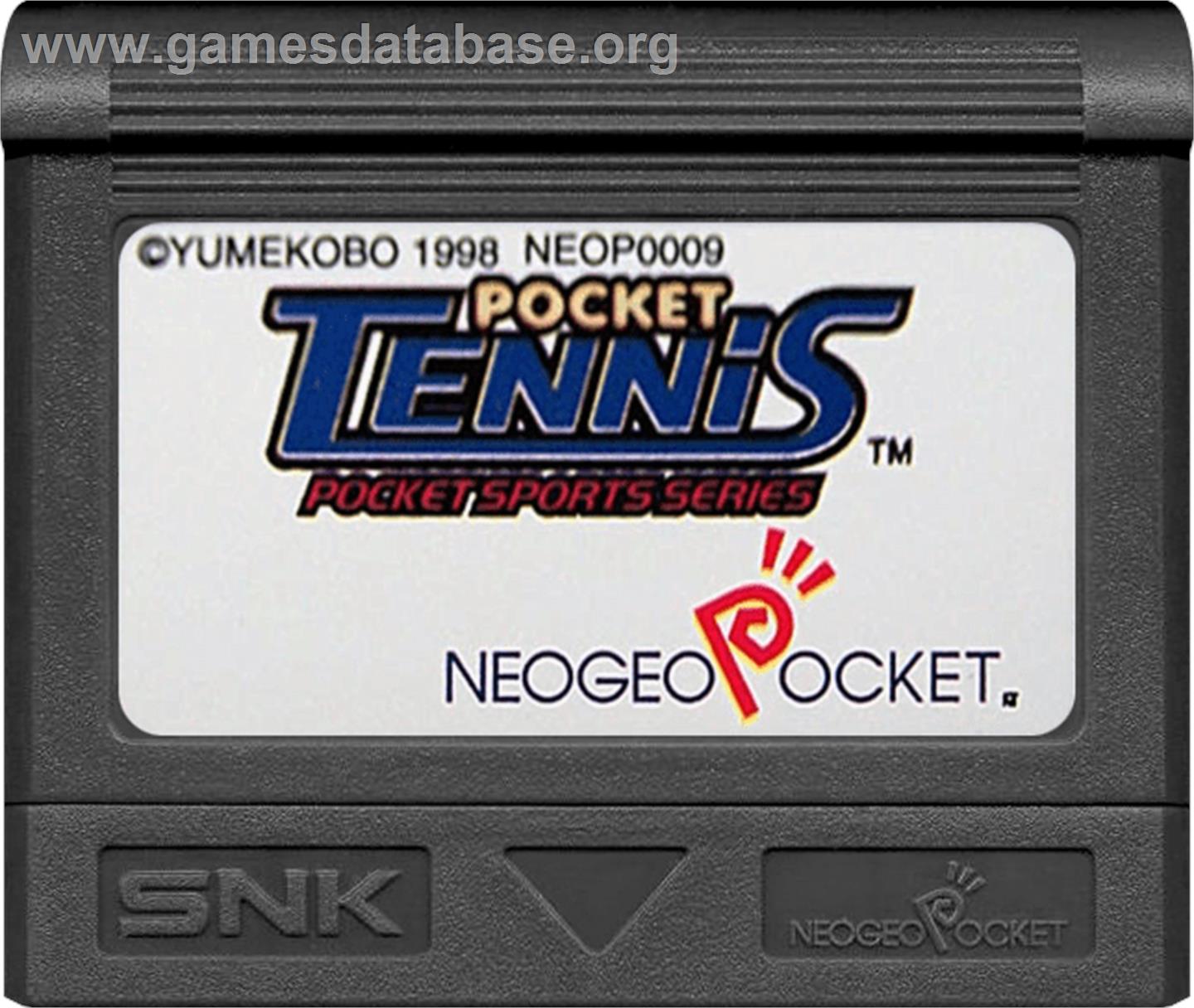 Pocket Tennis - SNK Neo-Geo Pocket - Artwork - Cartridge