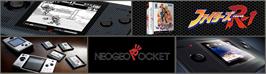 Arcade Cabinet Marquee for King of Fighters R-1.